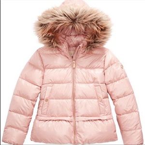 Michael Kors toddler girls puffer jacket